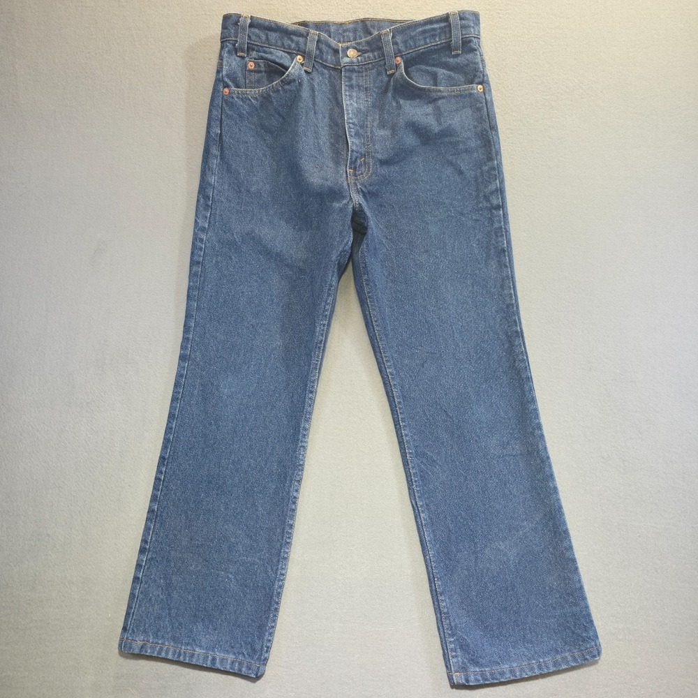 Vintage Levi's Men's 585 Denim Blue Jeans‎ Orange Tab Size 33x29 Actual 32x26.5